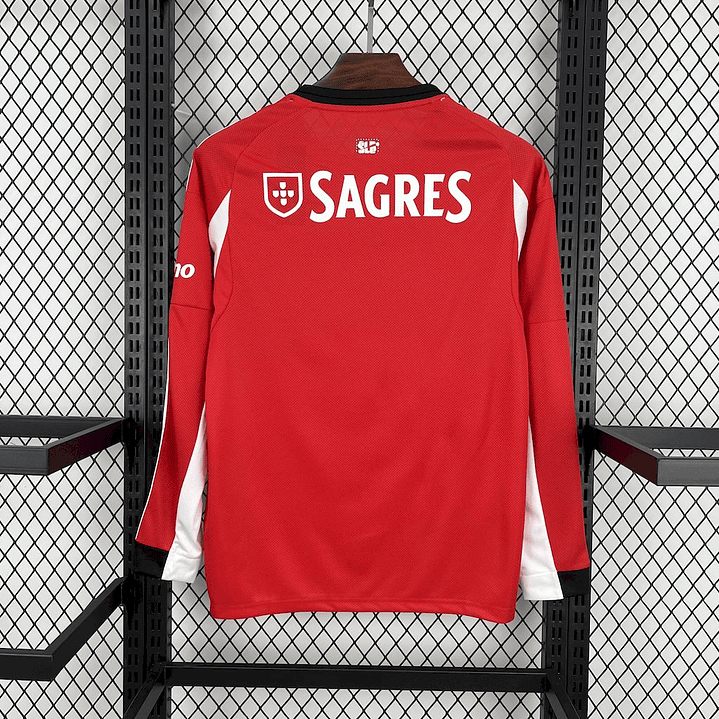 Camiseta principal MANGA COMPRIDA roja 2025/26