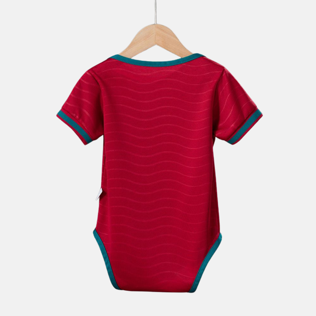 Body bebé Portugal roja  - Copa del Mundo 2026