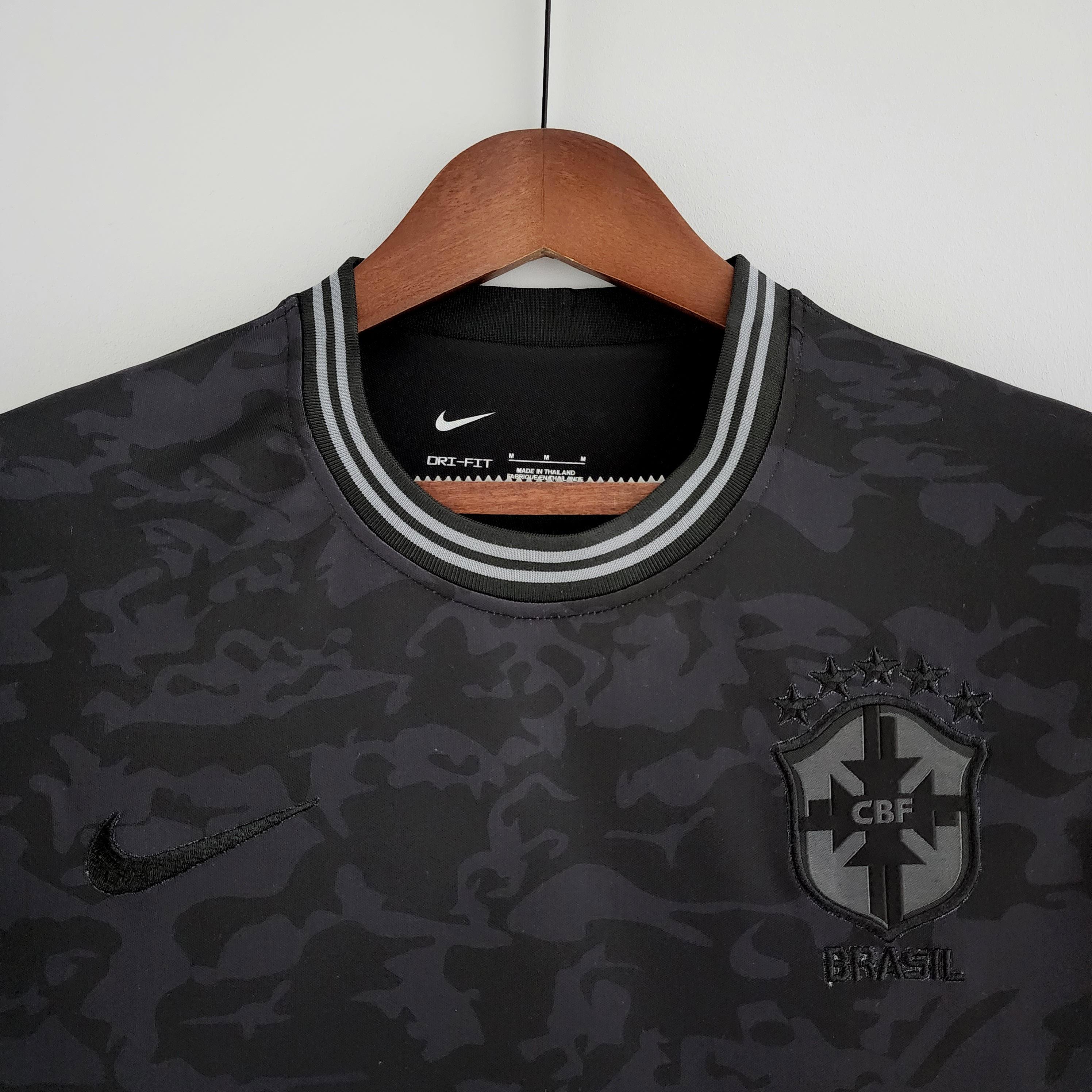 Camiseta Selección Brasil 2022/22 Edición Limitada All Black