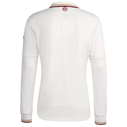 Camiseta MANGA LARGA tercera blanca 2025/26