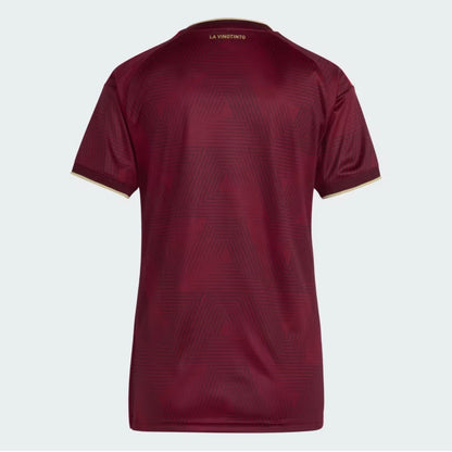 Camiseta Venezuela FEMENINA principal Copa del Mundo 2026 - burdeos