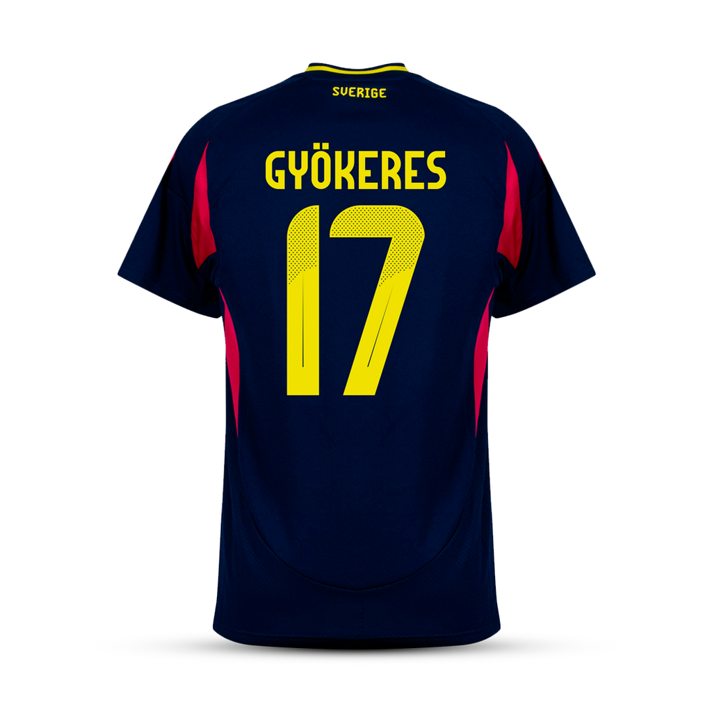 Camiseta GYÖKERES Suecia azul visitante 2024/25
