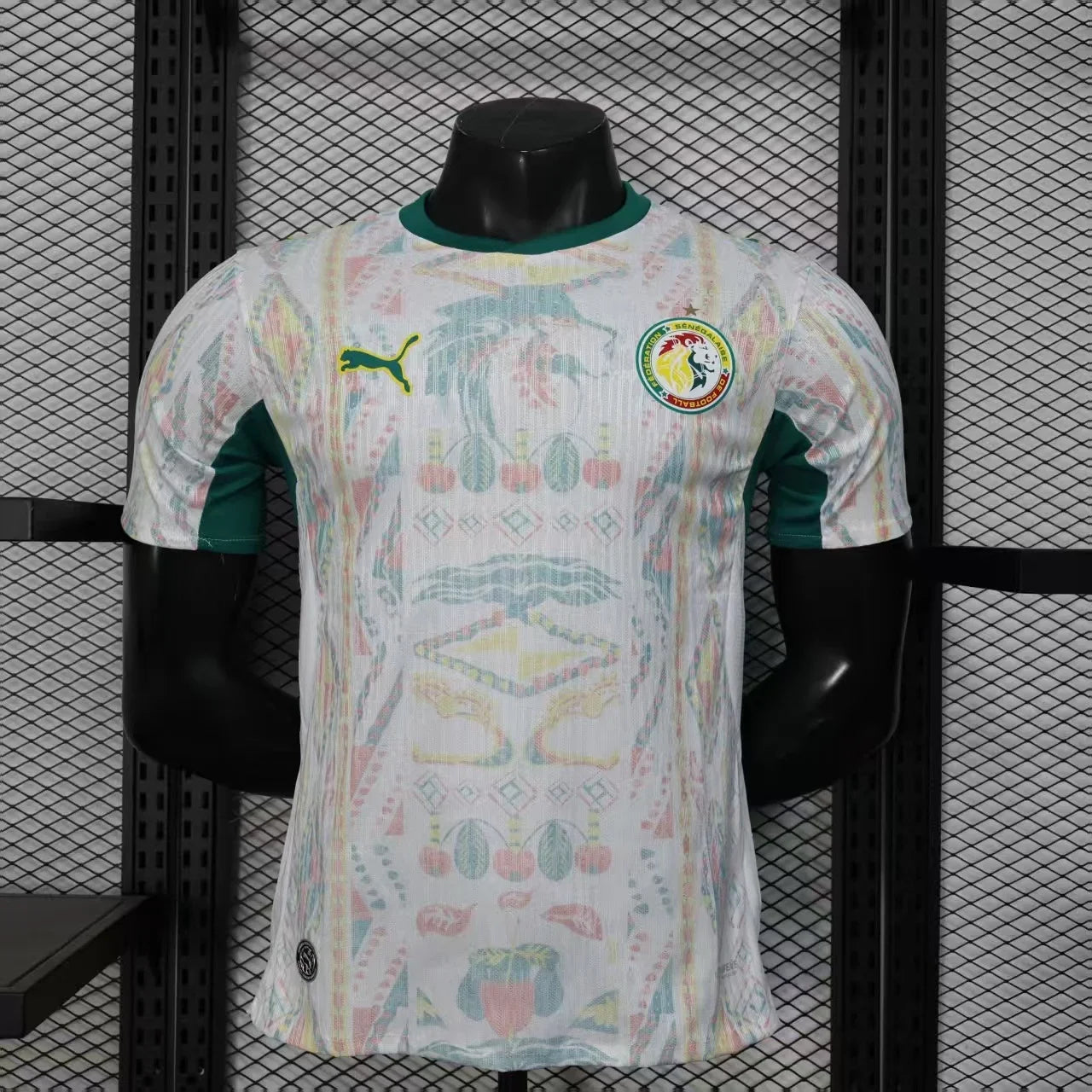 Camiseta Senegal principal copa del mundo 2026 blanca - PLAYER