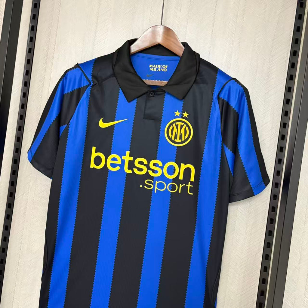 Camiseta Inter de Milán local azul y negra 2026/27