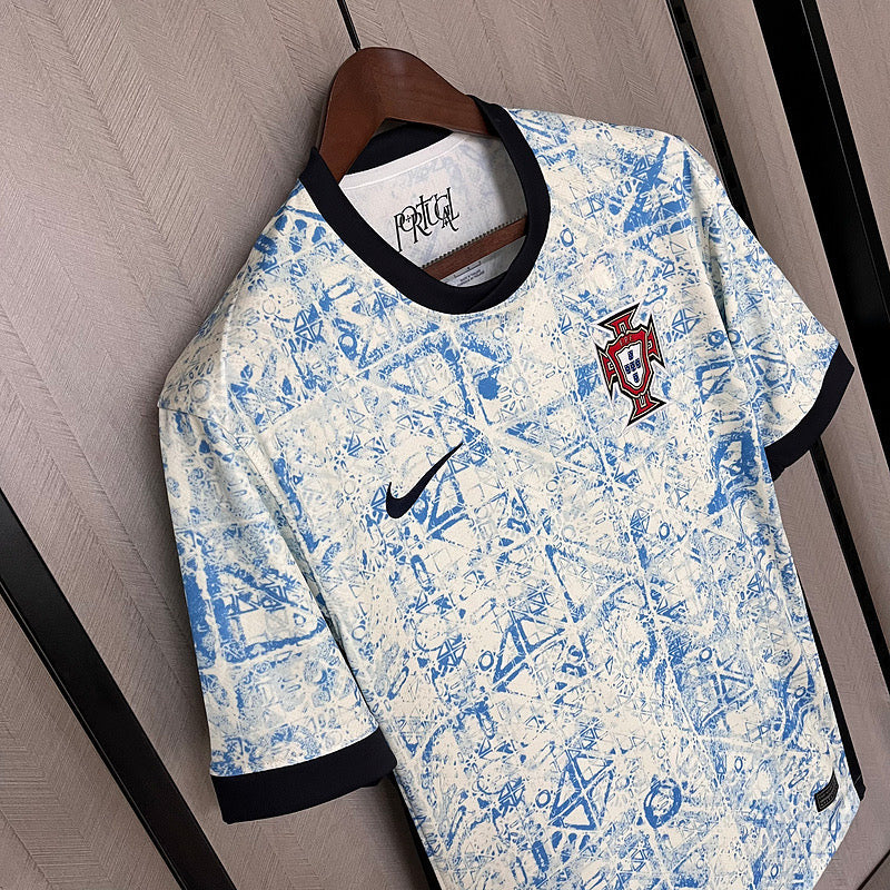 Camiseta Portugal Azul Visitante Euro 2024/25