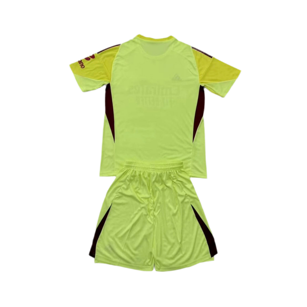 Conjunto infantil PORTERO amarillo 2025/26