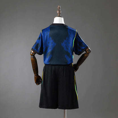 Conjunto Infantil Brasil alternativa Copa del mundo 2026 - azul