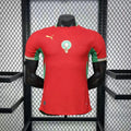 Camiseta Marruecos principal copa del mundo 2026 roja - PLAYER