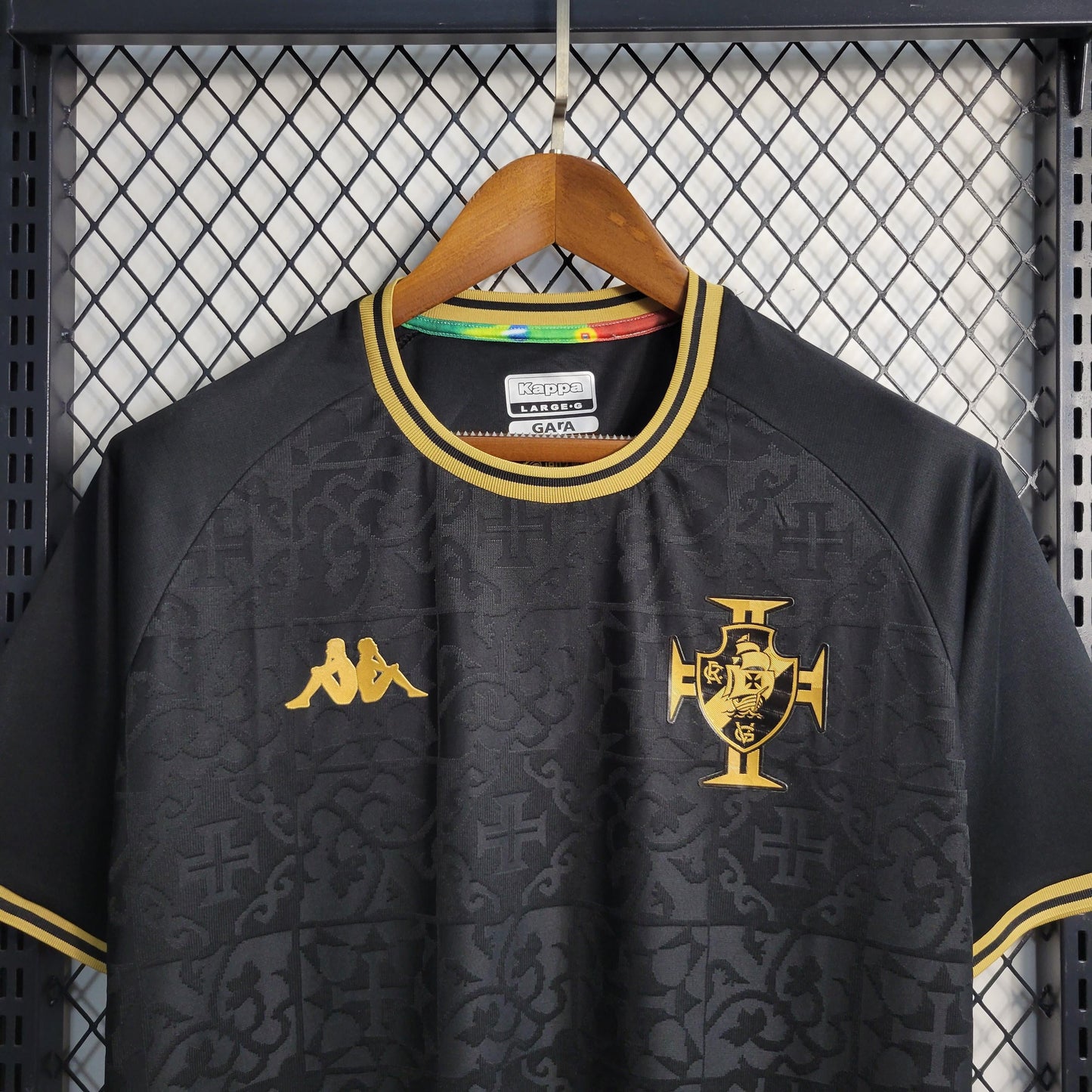 Camiseta Vasco da Gama goleiro negra 2022/23