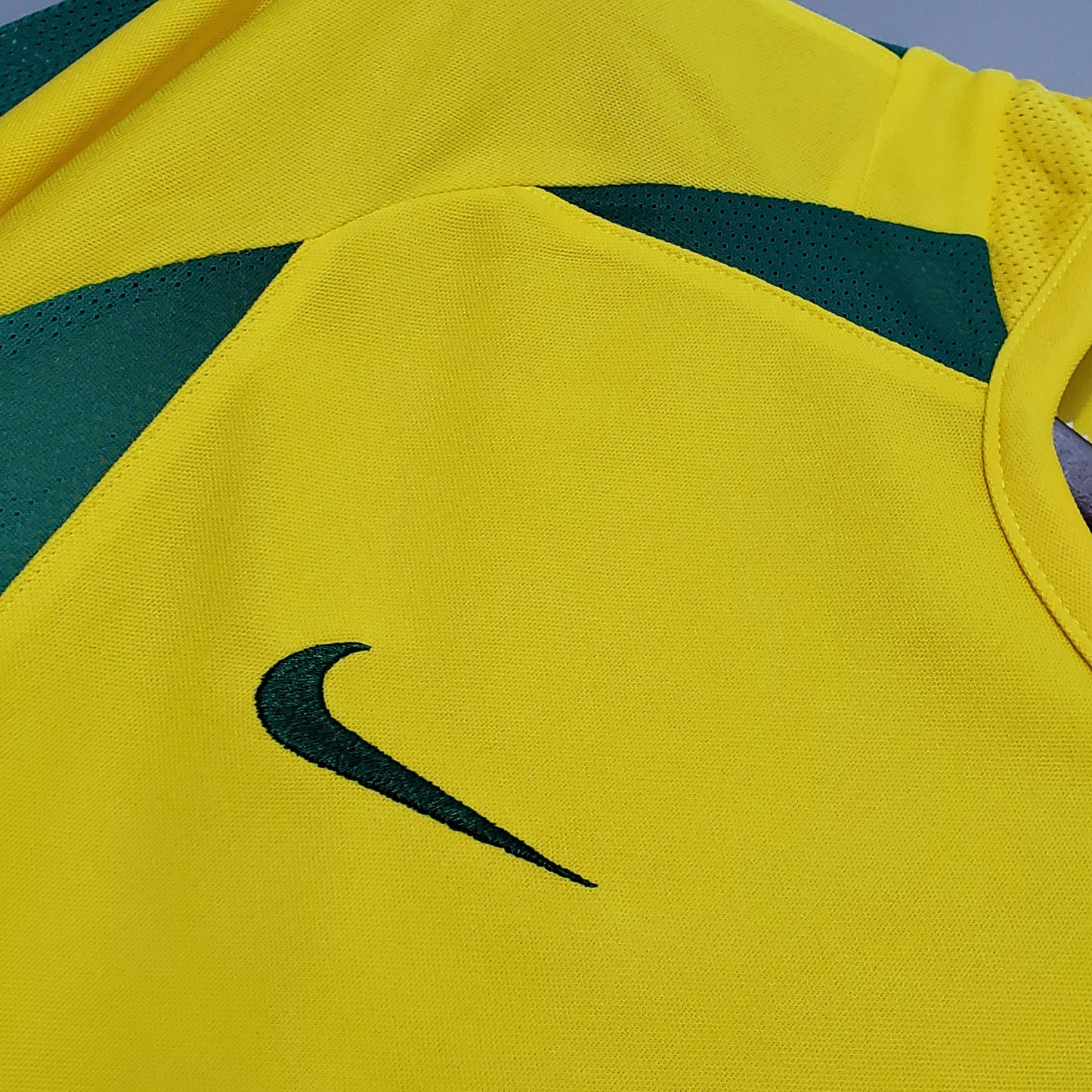 Camiseta Retro Selección Brasil 2002/02 Home