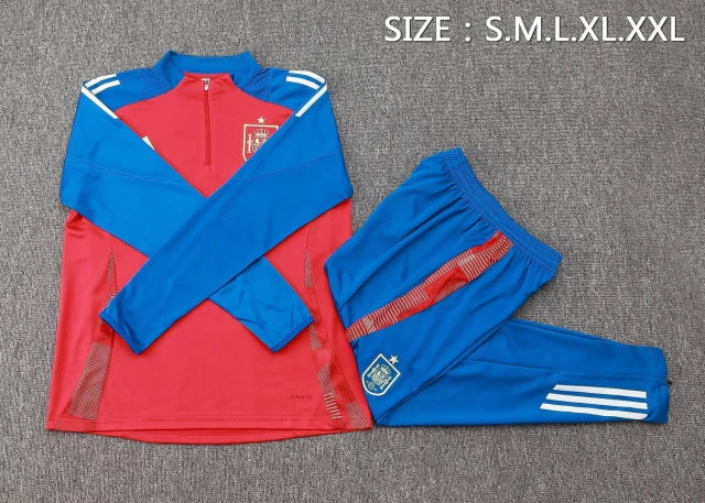 Chándal España 2024 - Rojo y Azul