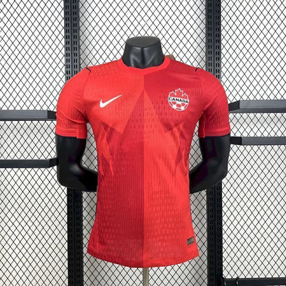 Camiseta Selección de Canadá principal roja COPA DEL MUNDO 2026 - PLAYER - AUTHENTIC