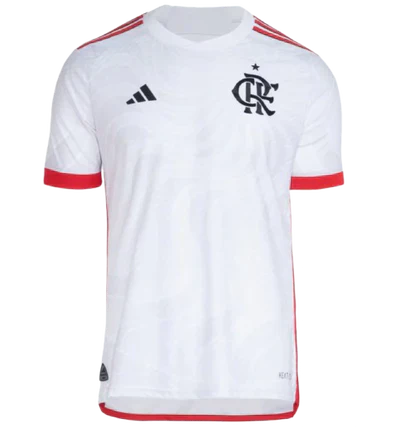 Camiseta Flamengo Blanca Away 2024/25