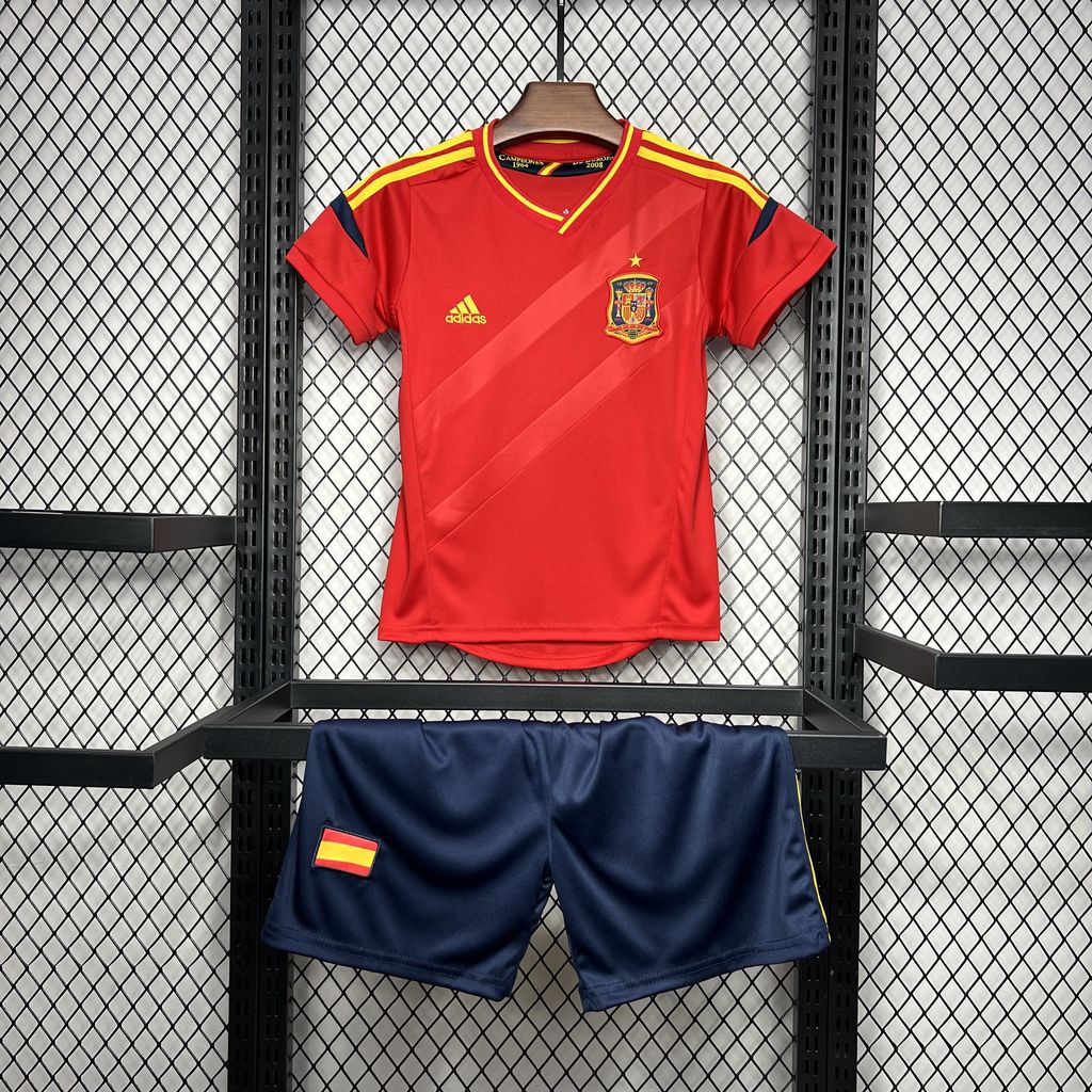 Conjunto Infantil Retro España Local 2012