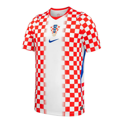 Camiseta Selección de Croacia principal blanca/roja - Copa del Mundo 2026