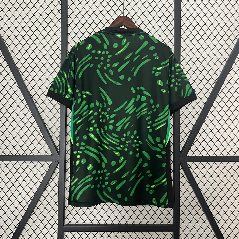 Camiseta Nigeria verde/negra 2024