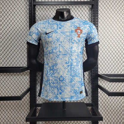 Camiseta Portugal azul Away euro 2024 Player