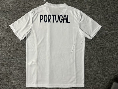 Camiseta Selección Portugal casual blanca 2025