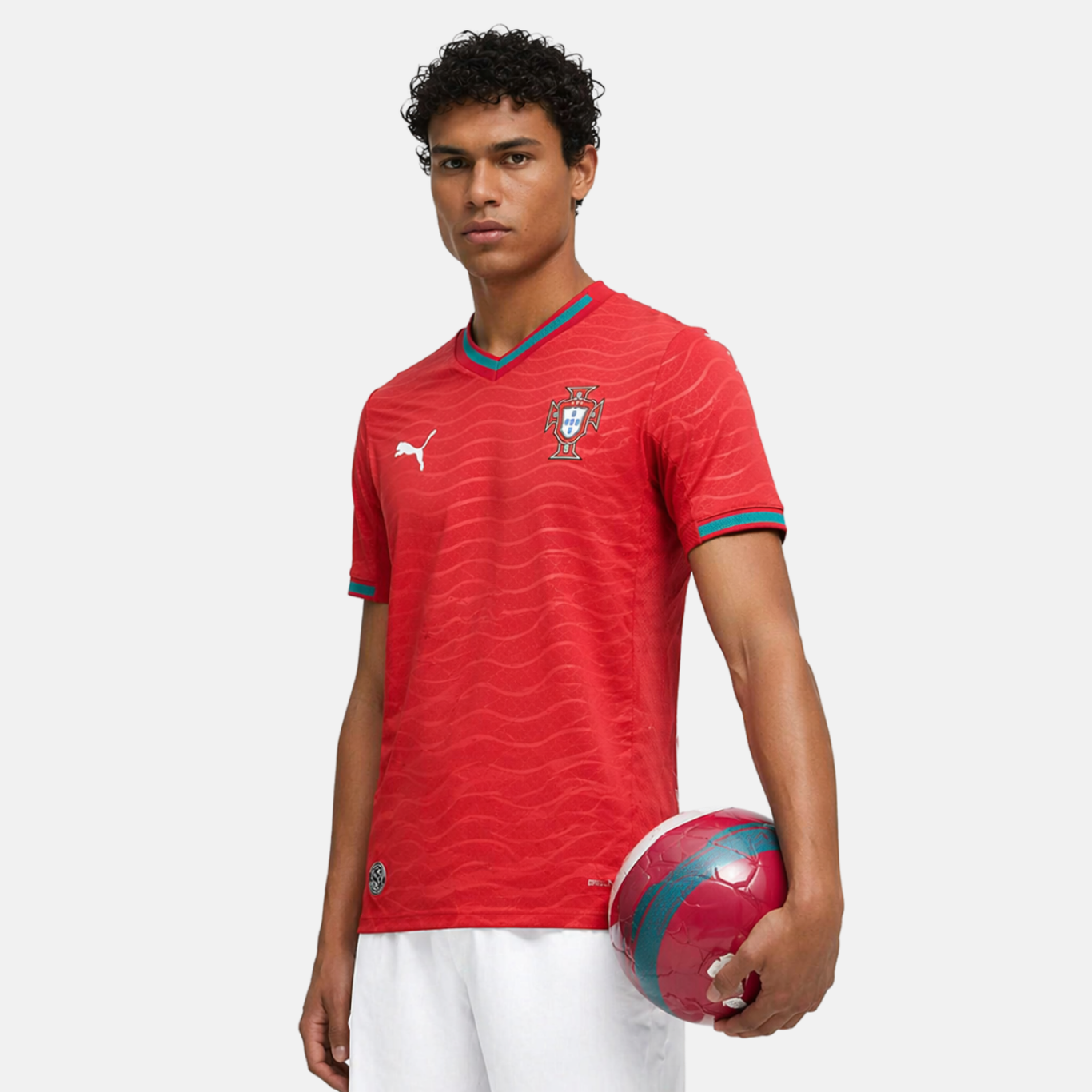 Camiseta Selección de Portugal principal roja COPA DEL MUNDO 2026 - PLAYER - AUTHENTIC