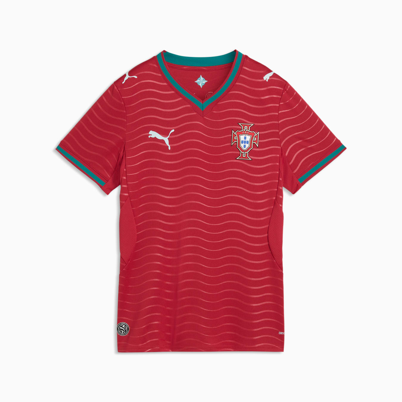 Camiseta Femenina Selección de Portugal roja principal COPA DEL MUNDO 2026
