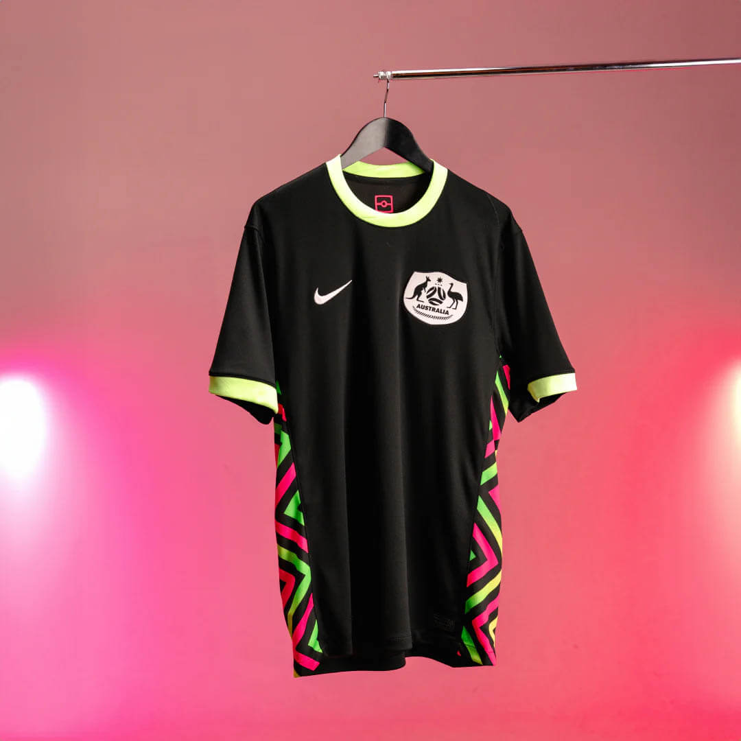 Camiseta Selección de Australia alternativa negra - Copa del Mundo 2026