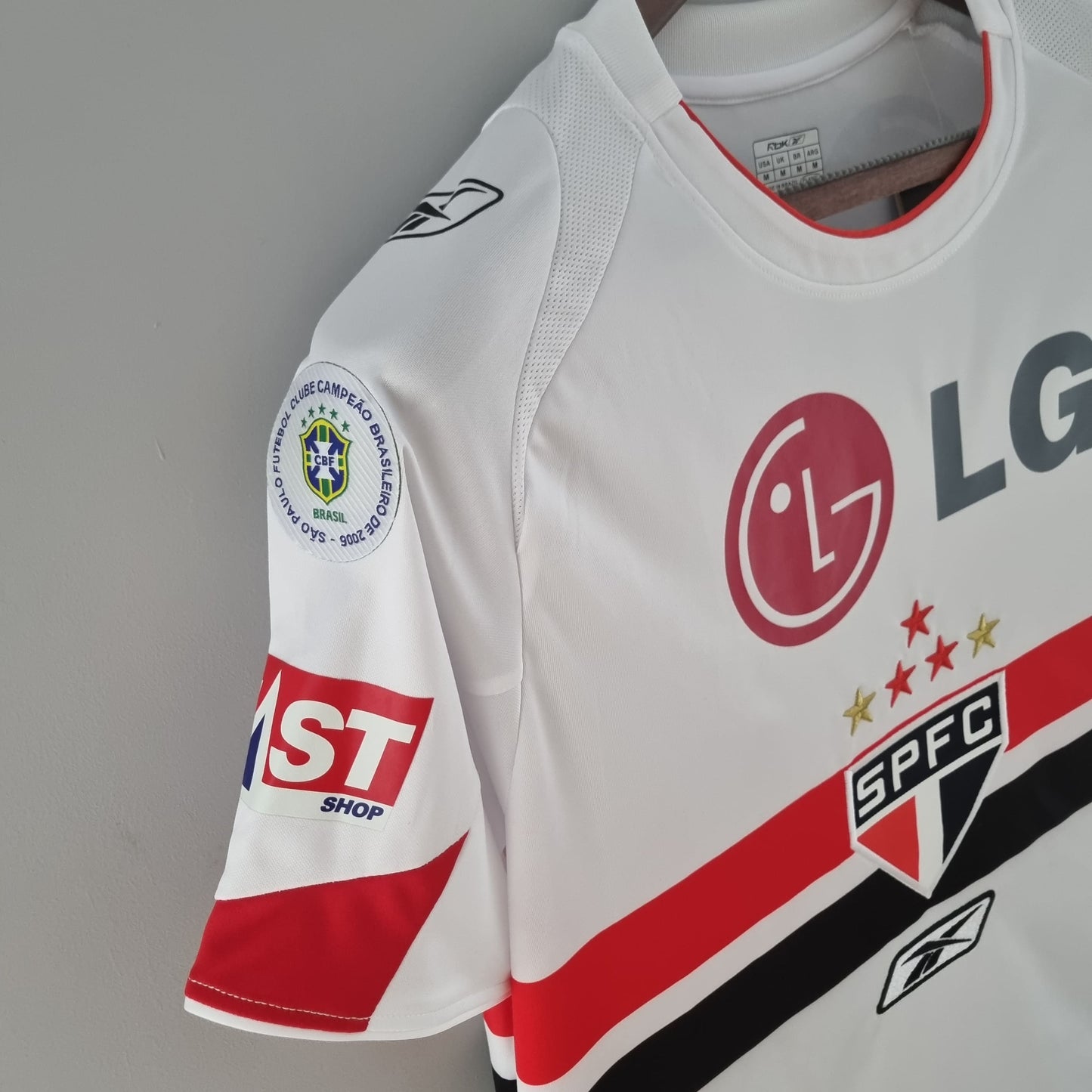 Camiseta Retro São Paulo Home 2006/2007