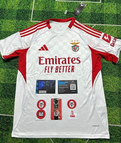 Camiseta ALTERNATIVA THIRD blanca 2025/26