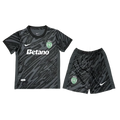 Conjunto infantil portero negro 2025/26