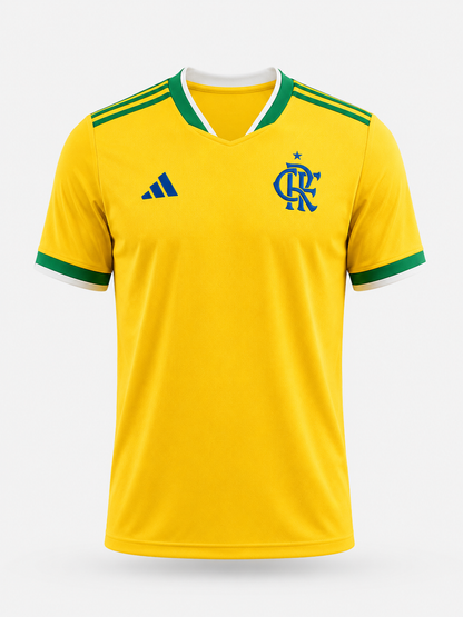 Camiseta Flamengo Brasil Copa del Mundo 2026- Amarilla