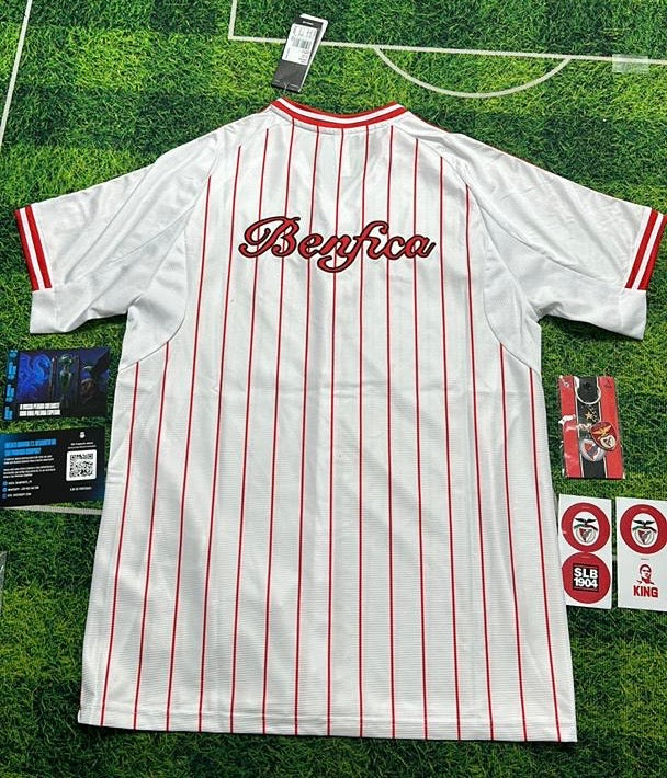 Camiseta COM BOTÃO S L B x Originals blanca 2025/26 - style baseball