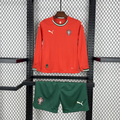 Conjunto infantil MANGA COMPRIDA Selección de Portugal roja local 2025