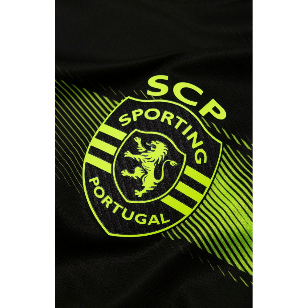 Camiseta alternativa 2022/23 Negra y Verde retro