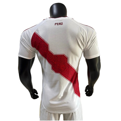 Camiseta Perú principal copa del mundo 2026 blanca - PLAYER