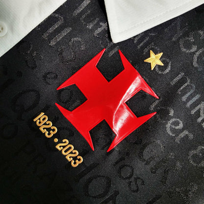 Camiseta Vasco da Gama negra third 2023/24
