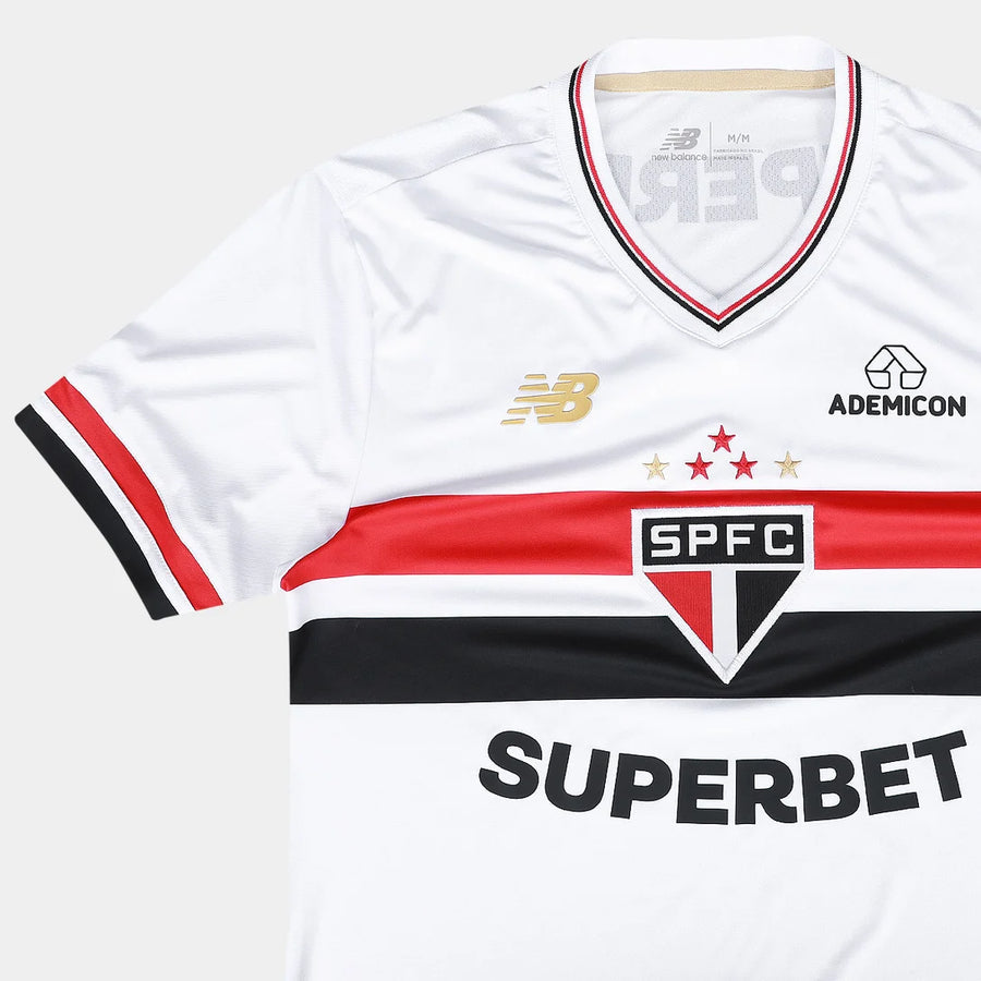 Camiseta São Paulo blanca Home 2025/26