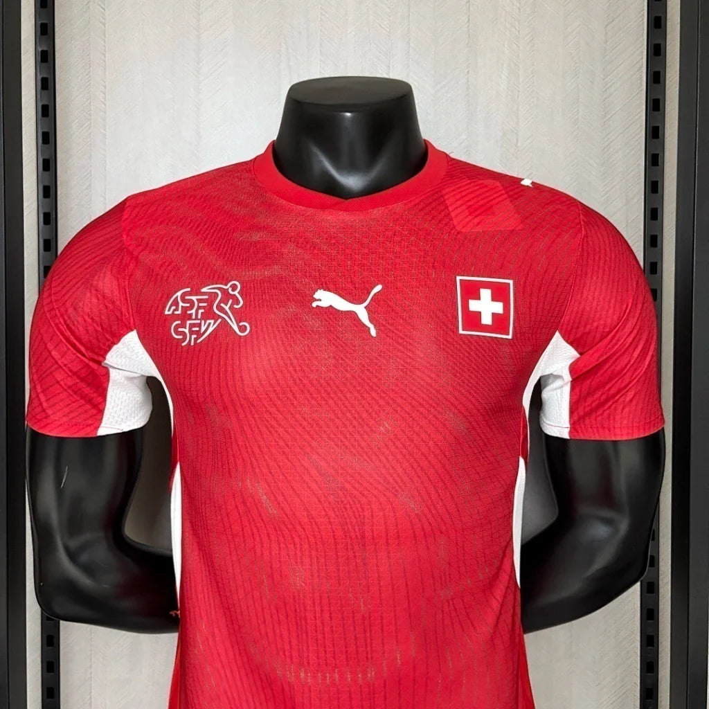 Camiseta Suiza principal copa del mundo 2026 roja - PLAYER