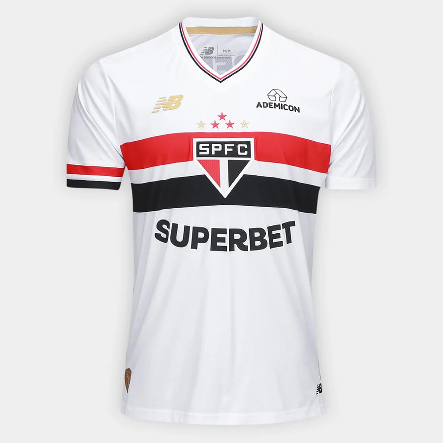 Camiseta São Paulo blanca Home 2025/26