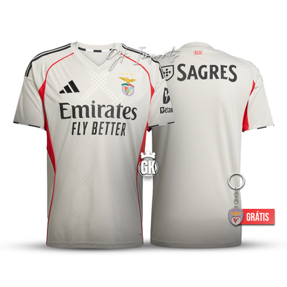 Camiseta alternativa SECUNDÁRIA bege 2025/26