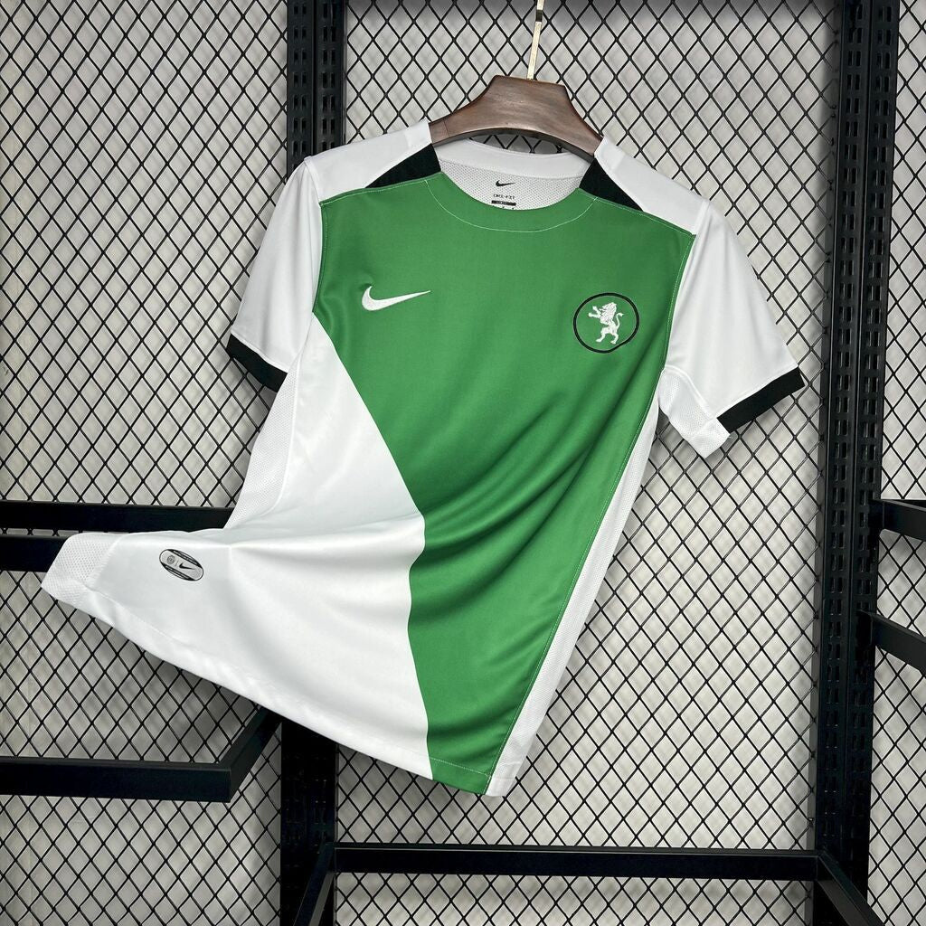 Camiseta SEM PUBLICIDADE STROMP verde/blanca 2024/25