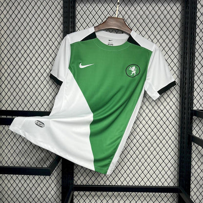 Camiseta SEM PUBLICIDADE STROMP verde/blanca 2024/25