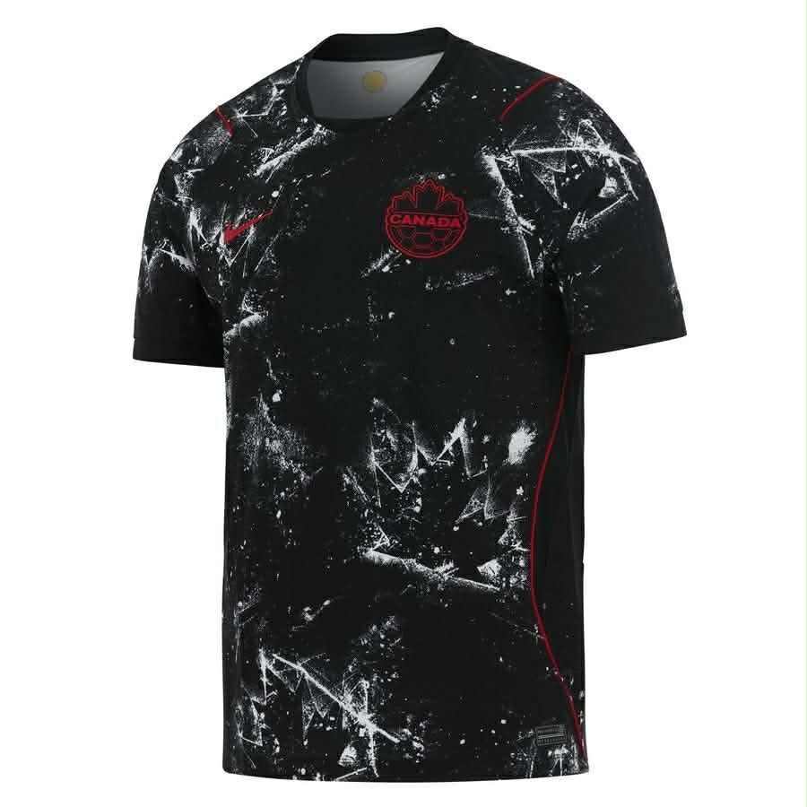 Camiseta Selección de Canadá alternativa negra - Copa del Mundo 2026