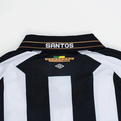 Camiseta Santos Away 2026/27 blanca/negro