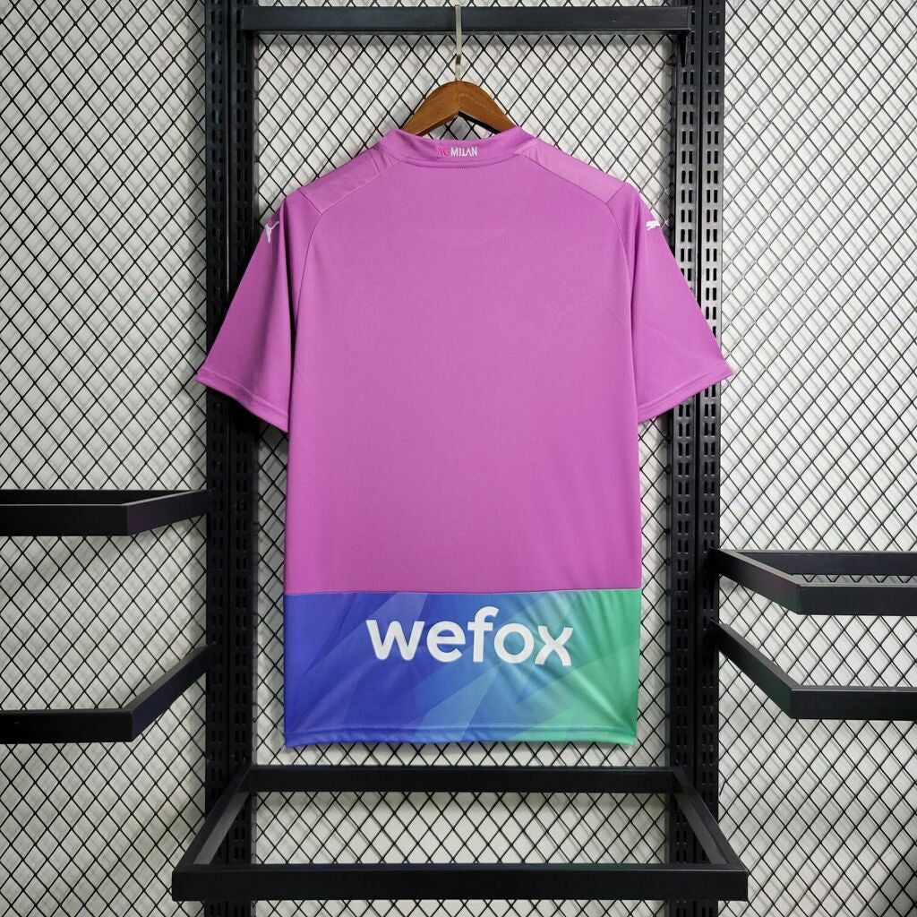 Camiseta Milan rosa Tercera 2023/24