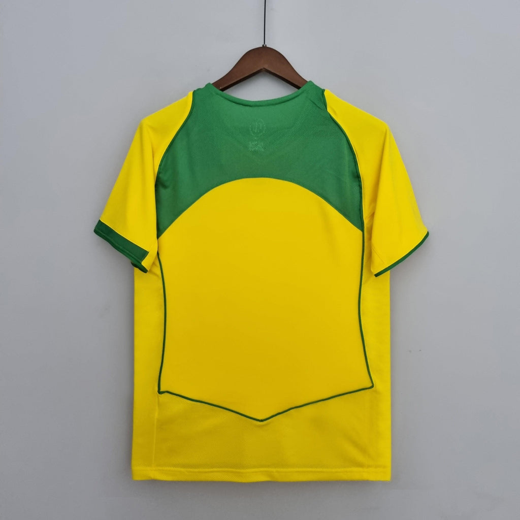 Camiseta Retro Selección Brasil 2004/06 Local