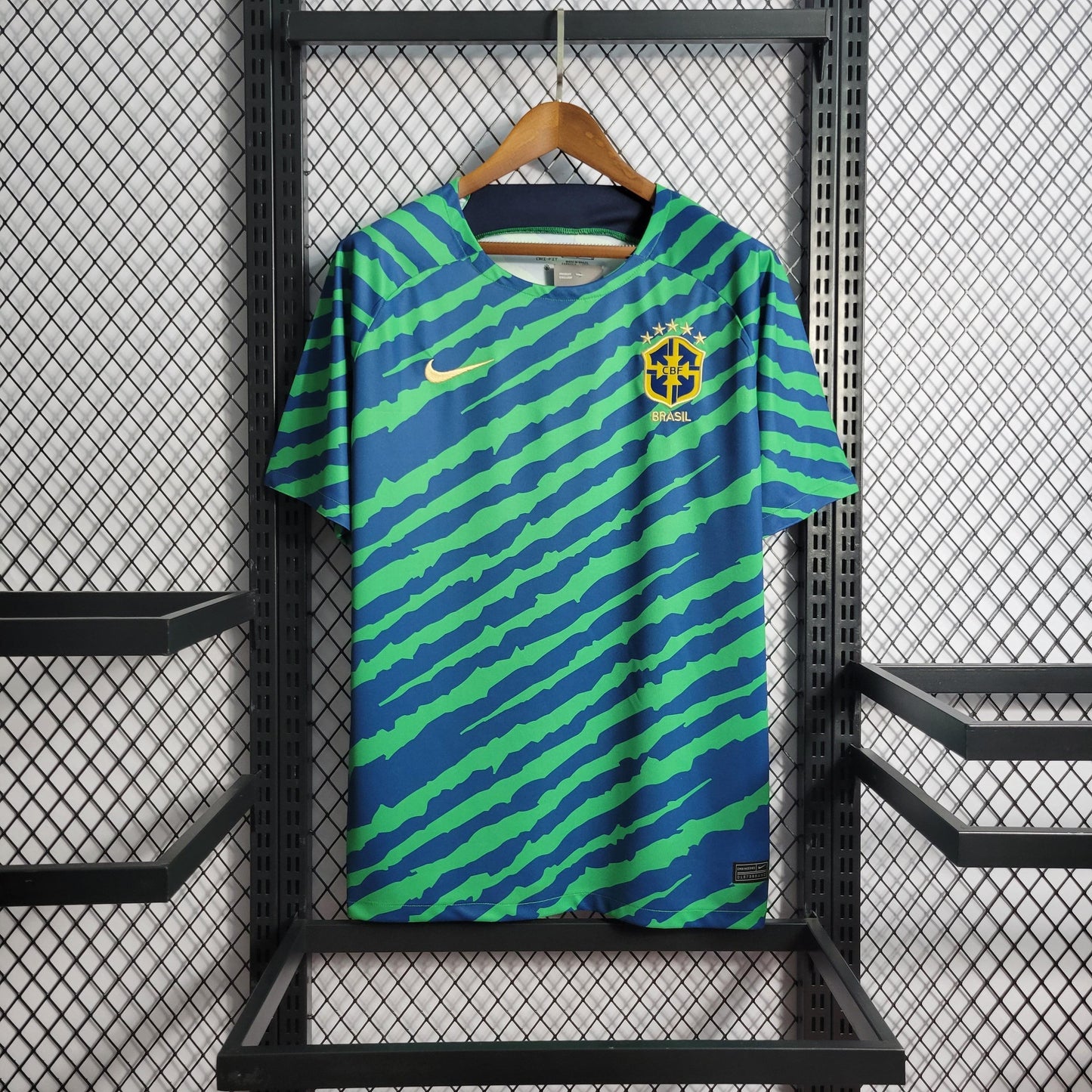 Camiseta Selección Brasil 2022/23 Pré Jogo