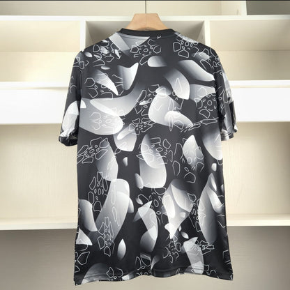 Camiseta pré jogo gris/negro 2024/25