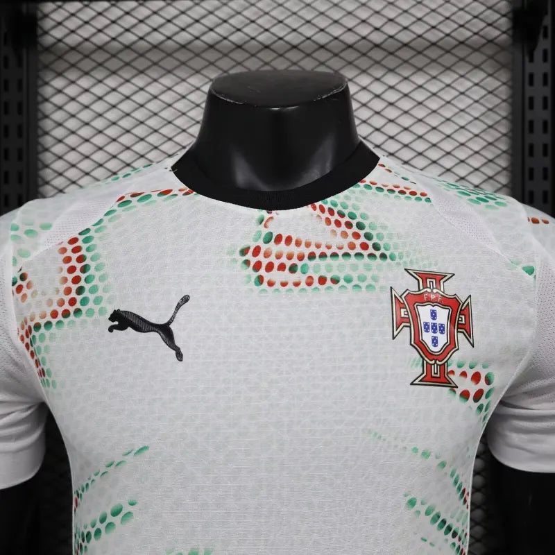 Camiseta Portugal blanca 2025 Jugador
