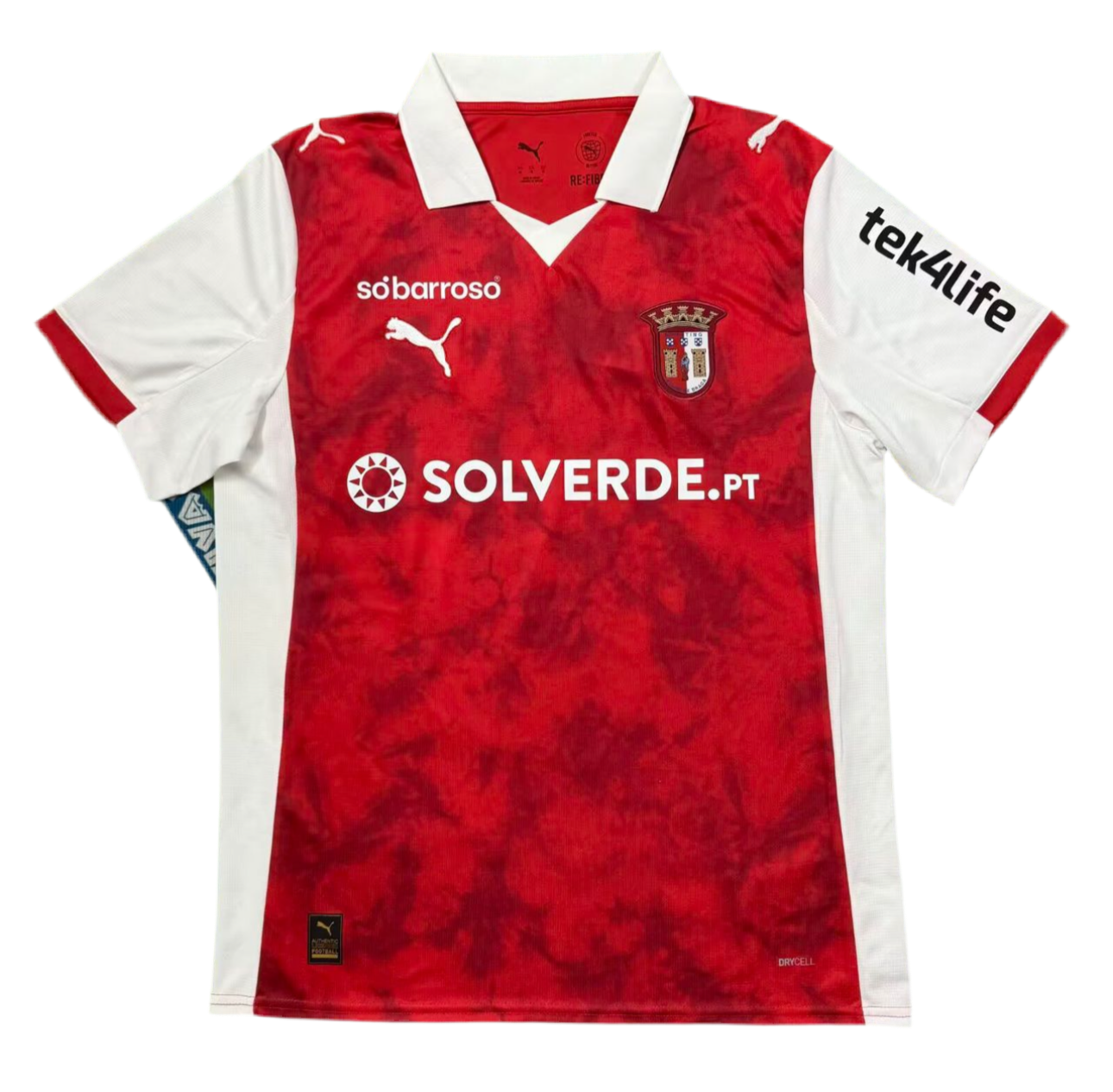 Camiseta Braga Roja home 2025/26