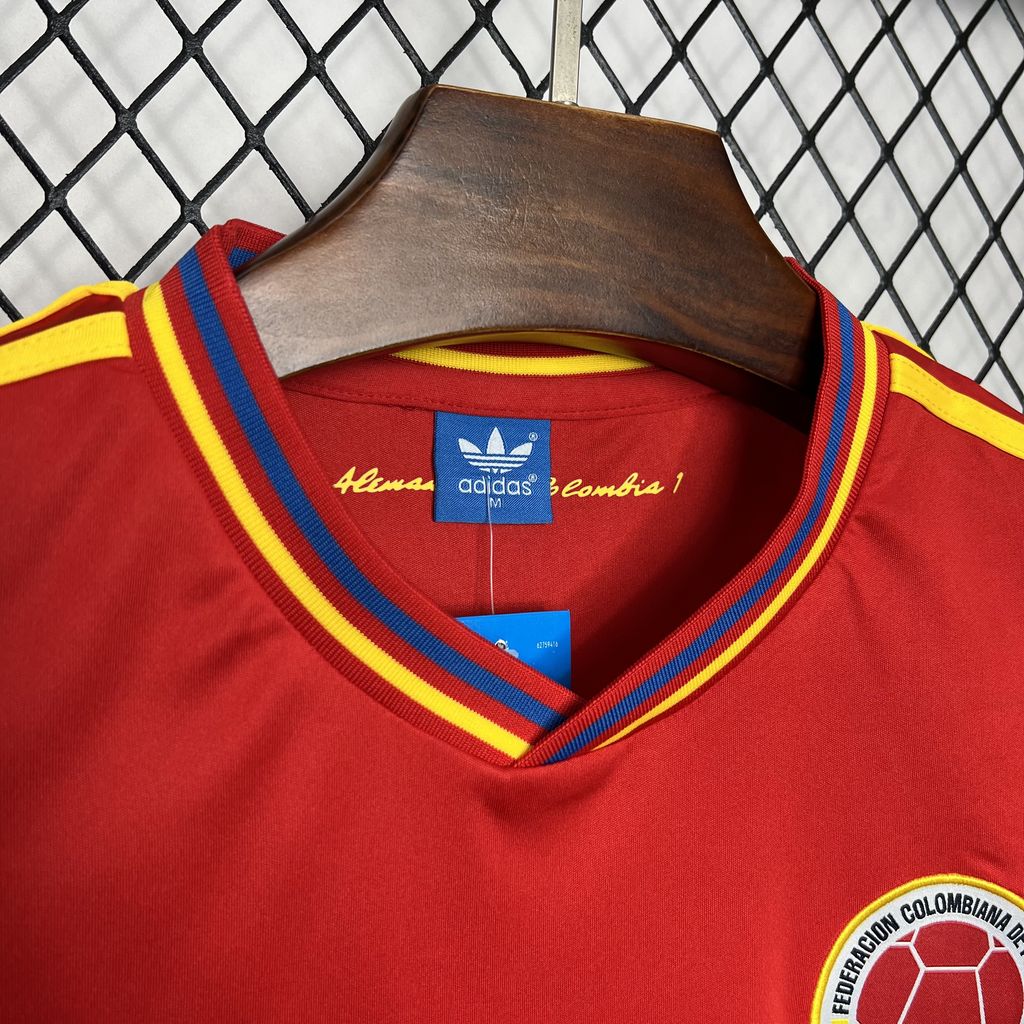 Camiseta Retro Colombia Visitante 1990
