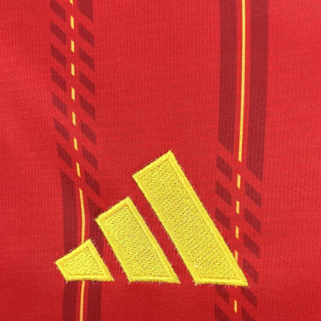 Camiseta Selección de España MANGA LARGA principal roja - Copa del Mundo 2026